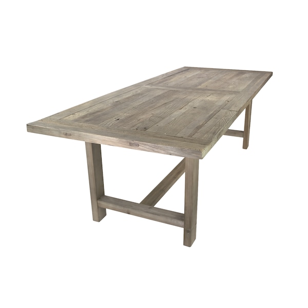 Atlas Commercial Products H Legs with Bar for Reclaimed Elm Wood Farm Table RFT35-4096-HLEGS - main